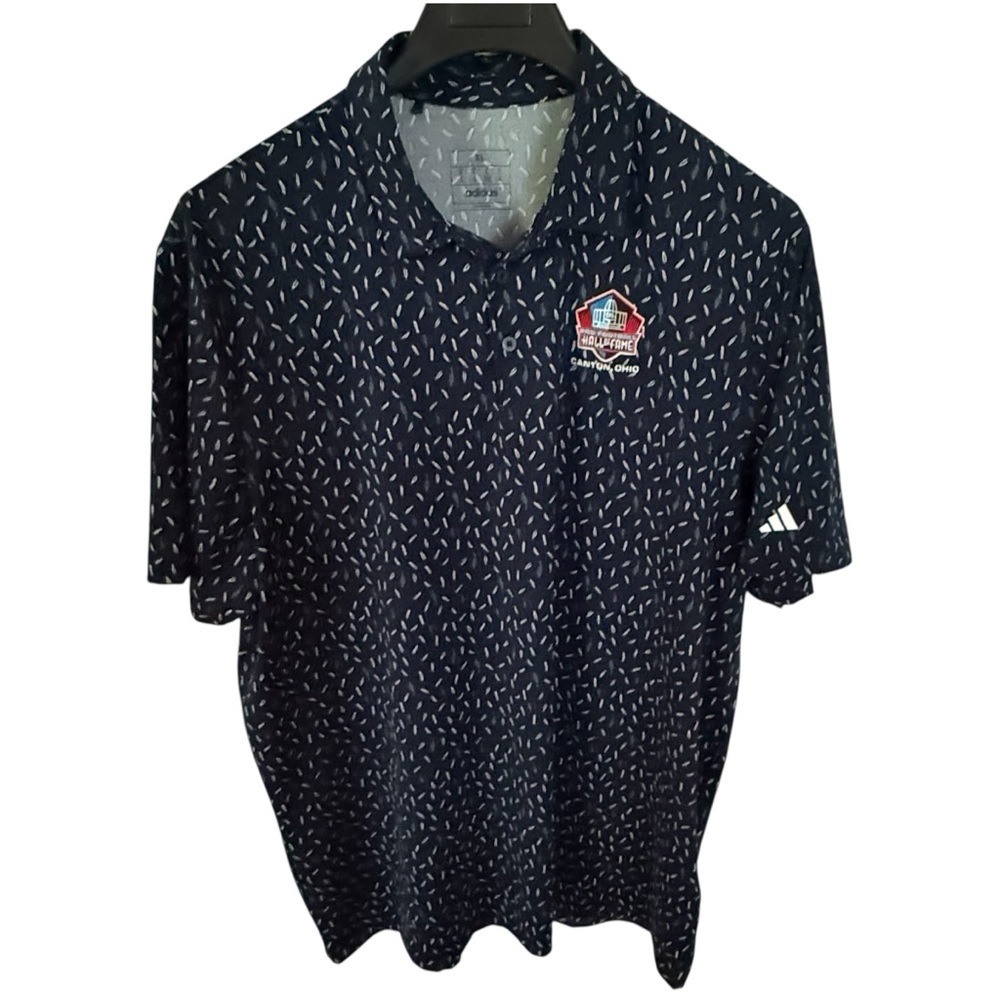 Pro Football Hall of Fame Embroidered- Adidas Men’s Polo‎ XL